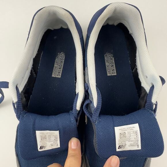 New Balance 515 suede Retro blue running and training shoes - Picture 6 of 8